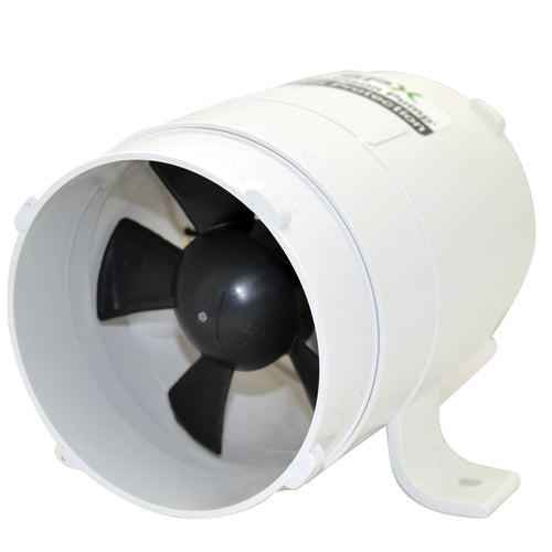 In-Line Johnson Pump 66402 Bilge Blower - 4" Inlet/Outlet, CFM 240
