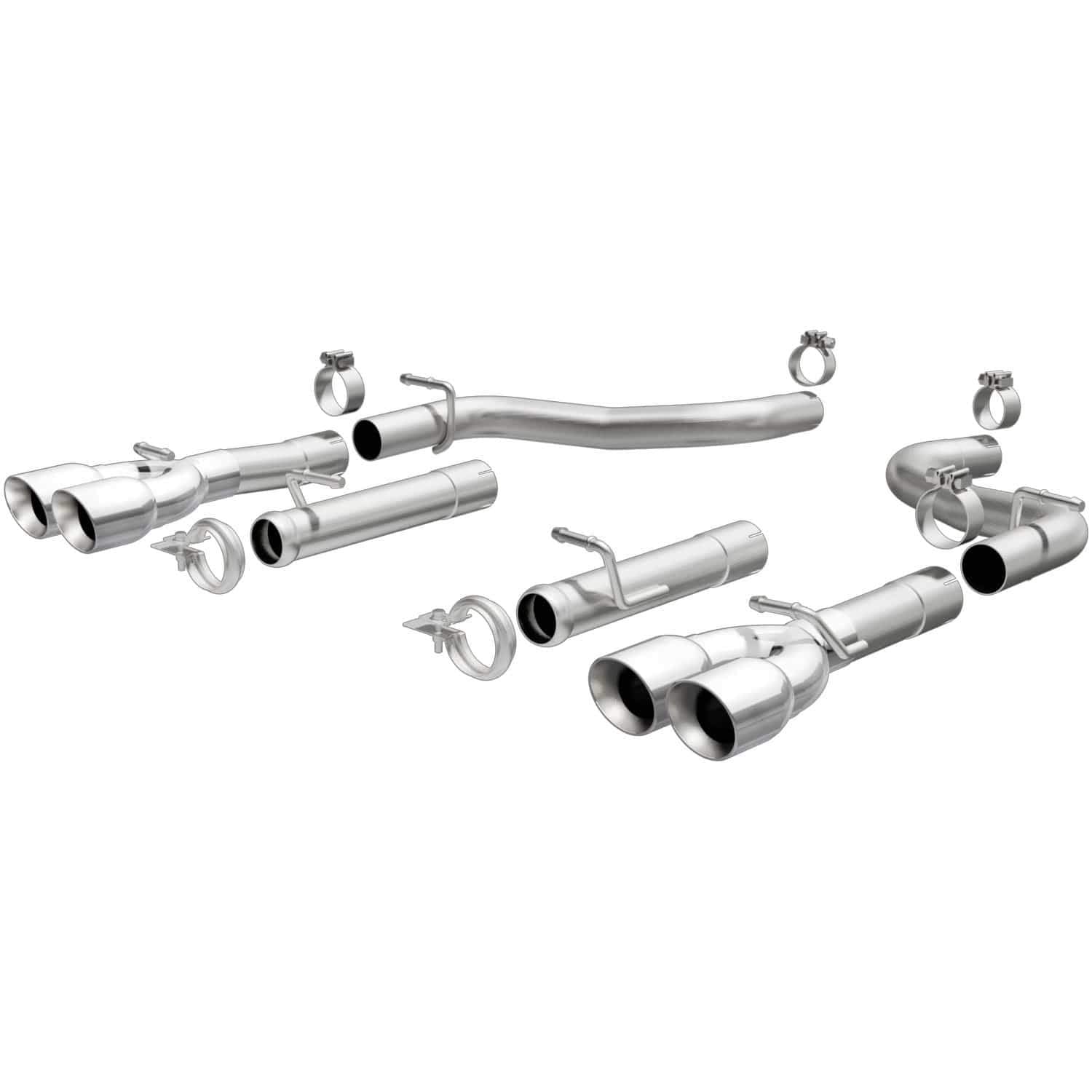 Axle-Back MagnaFlow Performance Exhaust System 19210: Race Series, Compatible with 2015-2016 Dodge Challenger