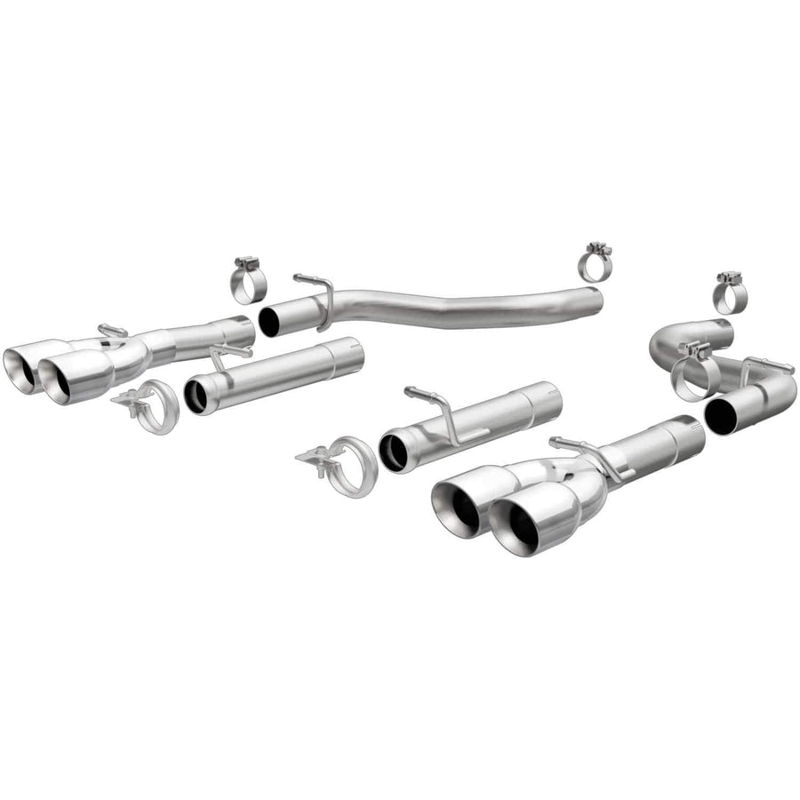 Axle-Back MagnaFlow Performance Exhaust System 19210: Race Series, Compatible with 2015-2016 Dodge Challenger