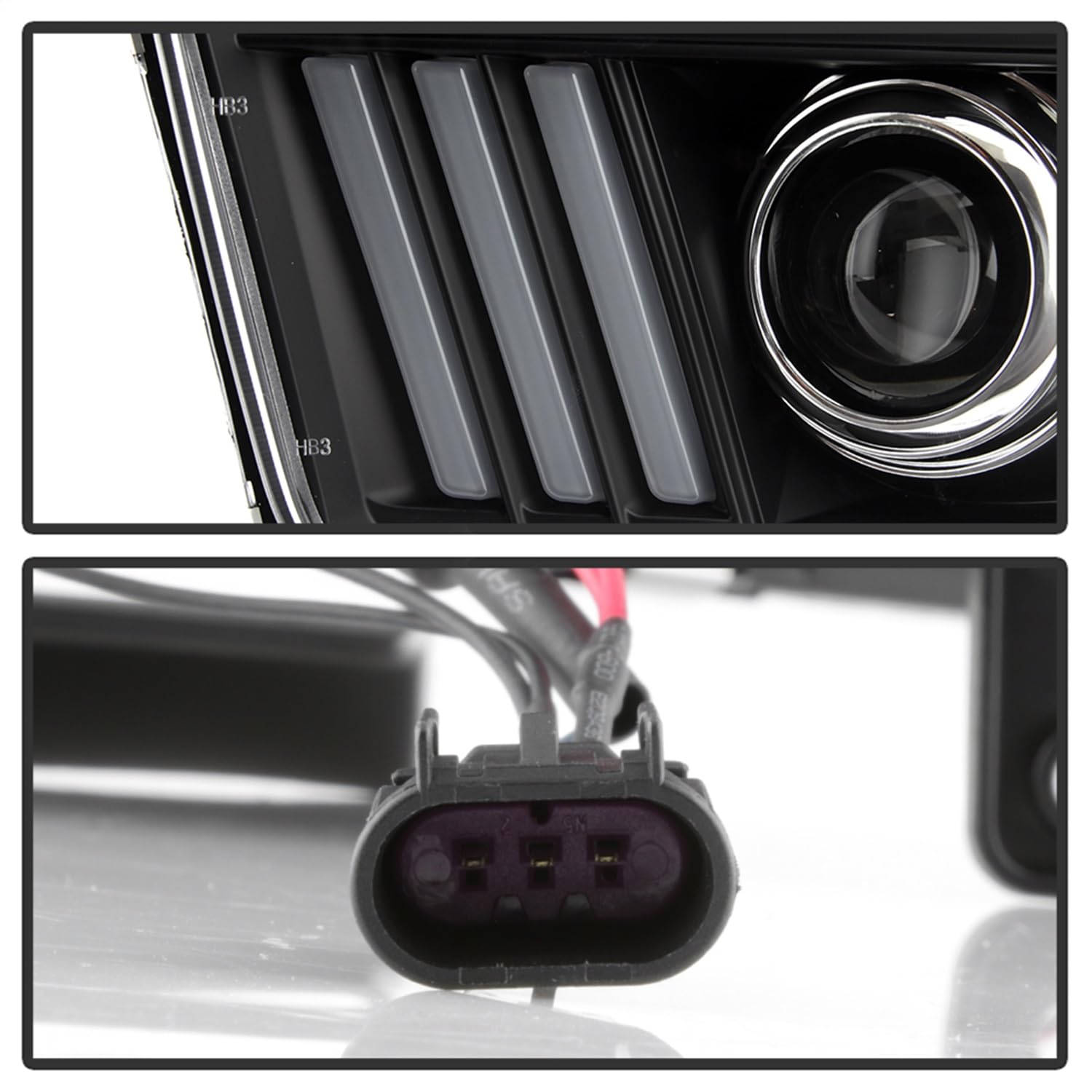 Projector Headlight Spyder - (PRO-YD-FM05AP-BK)