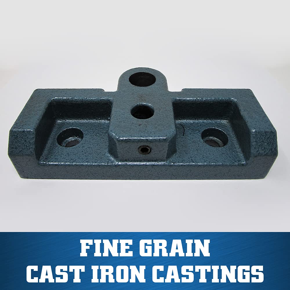 Wilton Drill Press Low-Profile Vise, 6" Jaw Width, 6" Jaw Opening, 2" Jaw Depth (Model LP6)