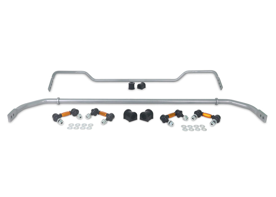 Whiteline Front (24mm) and Rear (16mm) Swaybar Kit BMK004; fits Mazda MX-5 Miata 06-15