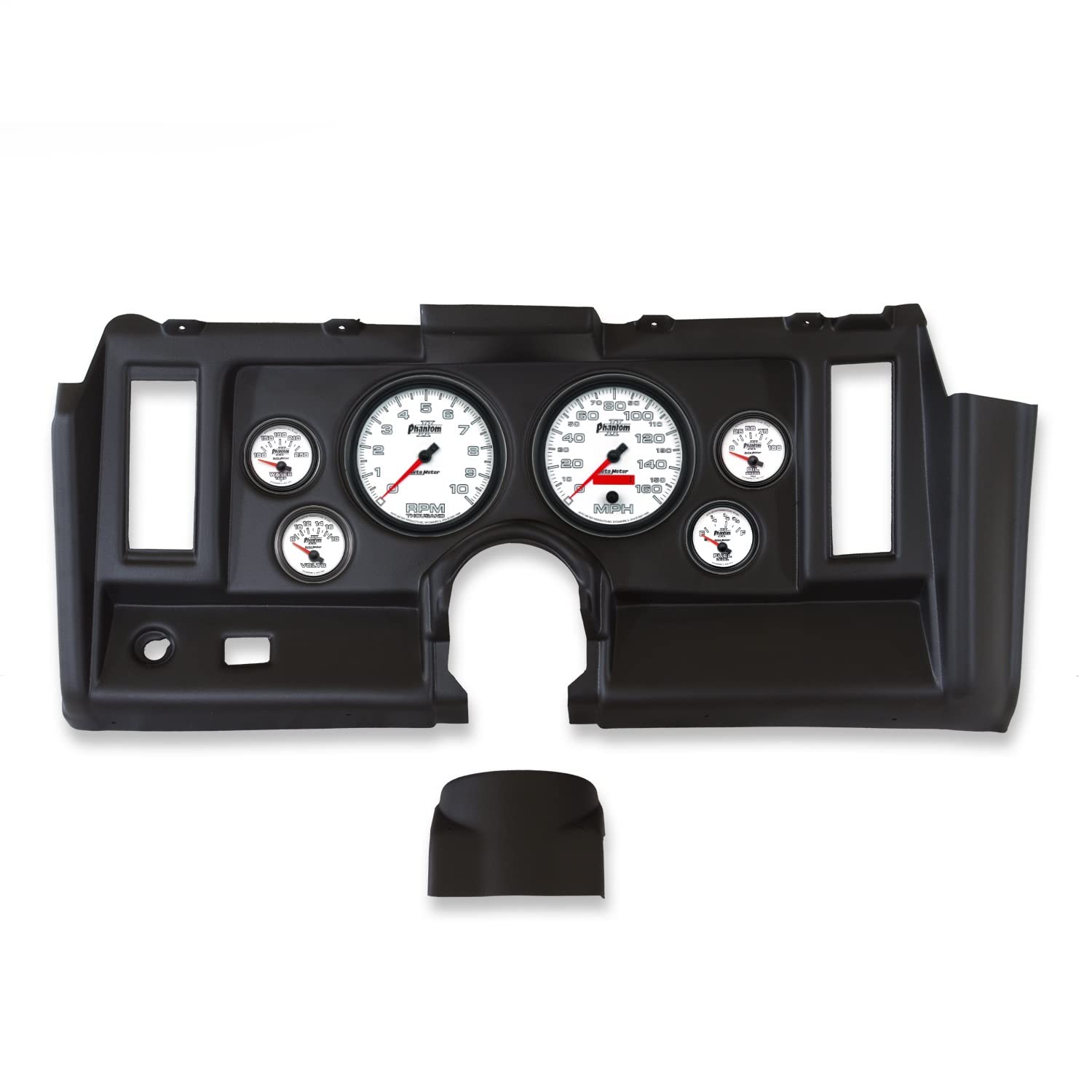 AutoMeter Dash Kit Direct Fit, Camaro 69, Tach/Mph/Fuel/Oilp/Wtmp/Volt, Phantom Ii (2131-10)