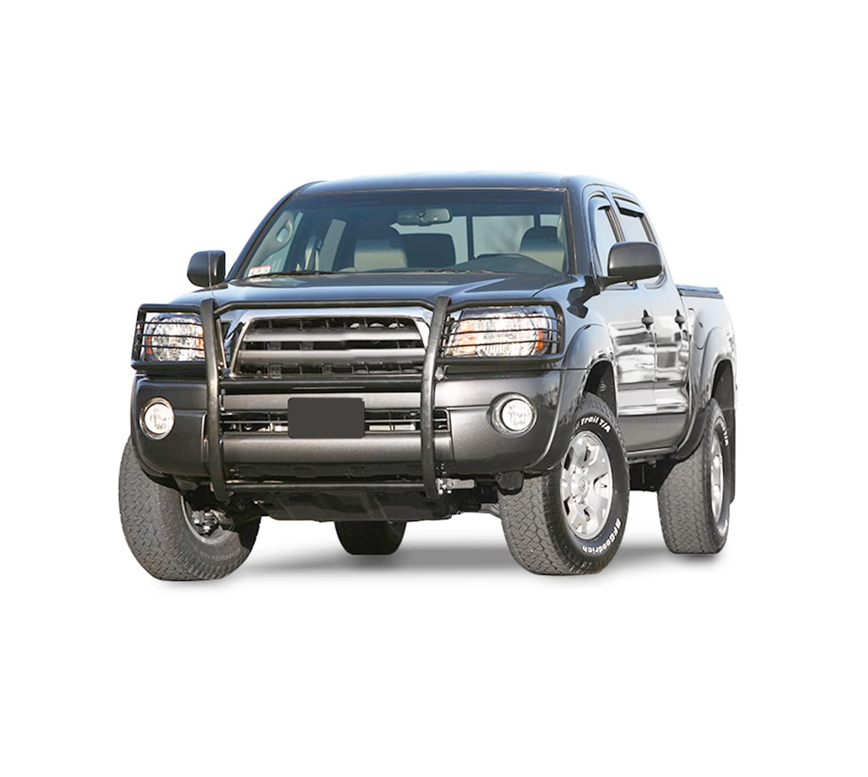 Grille Brush Black Horse Bumper Guard Modular Compatible with 2005-2015 Toyota Tacoma-17A096400MA