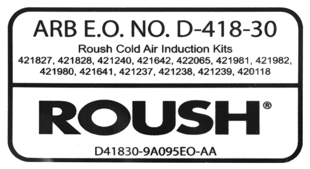 2015+ Roush F-150 Cold Air Kit