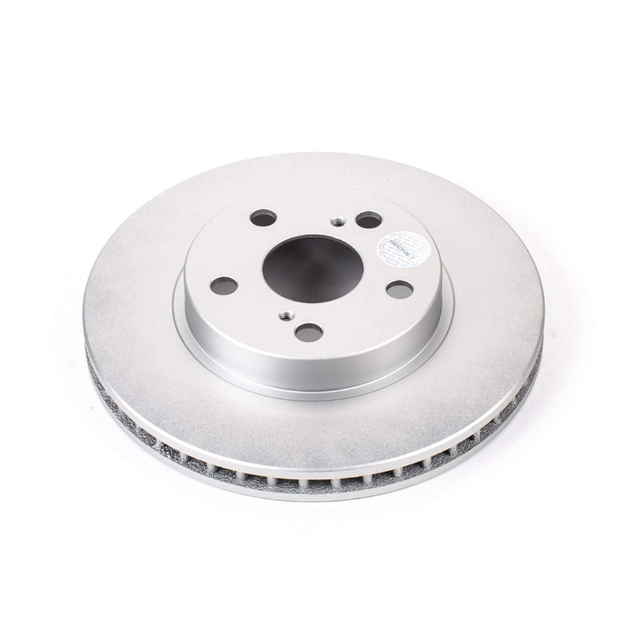 Power Stop Front JBR1394EVC Evolution Geomet Coated Brake Rotor For Lexus CT200h 2011-2017 | Toyota Prius 2010-2015 | Toyota Prius Plug-In 2012-2015 [Vehicle Specific]
