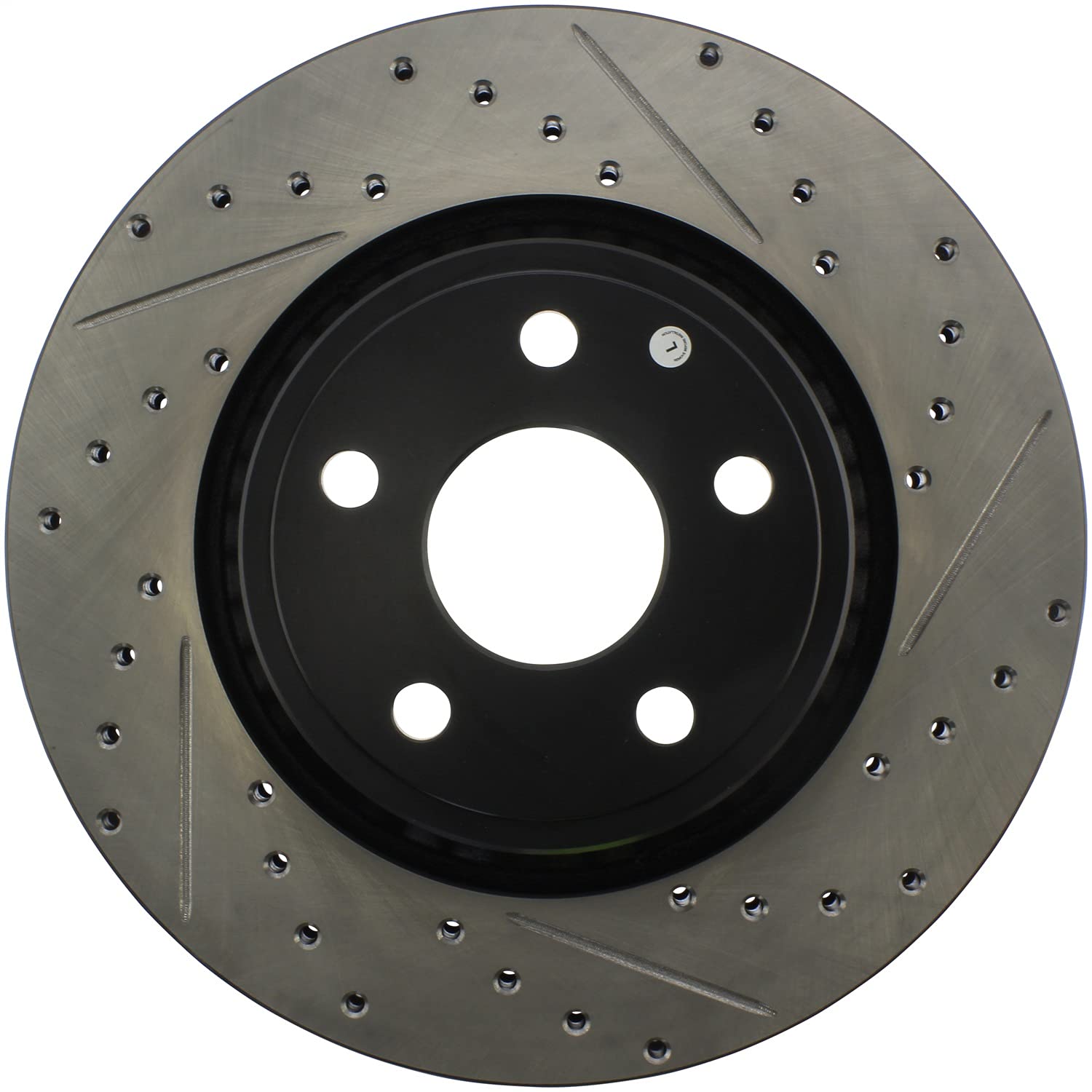 Sport Drilled/Slotted Brake Rotor StopTech 127.58008L (Front Left), 1 Pack