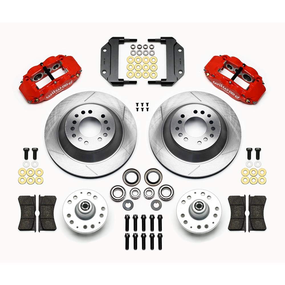 1PC Rtr Kit, FNSL6R Front Hub,12.88"-Red