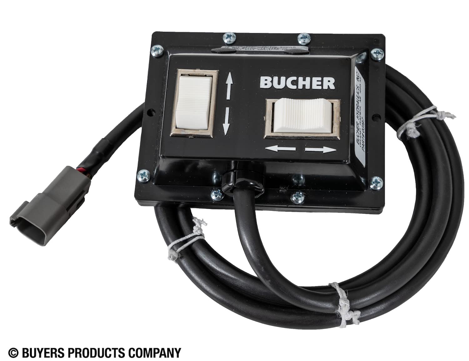 Hydraulic Power Unit Buyers Products PU3593 (Hydraulic Power Unit, 12V Dc, Snow Plow), Black