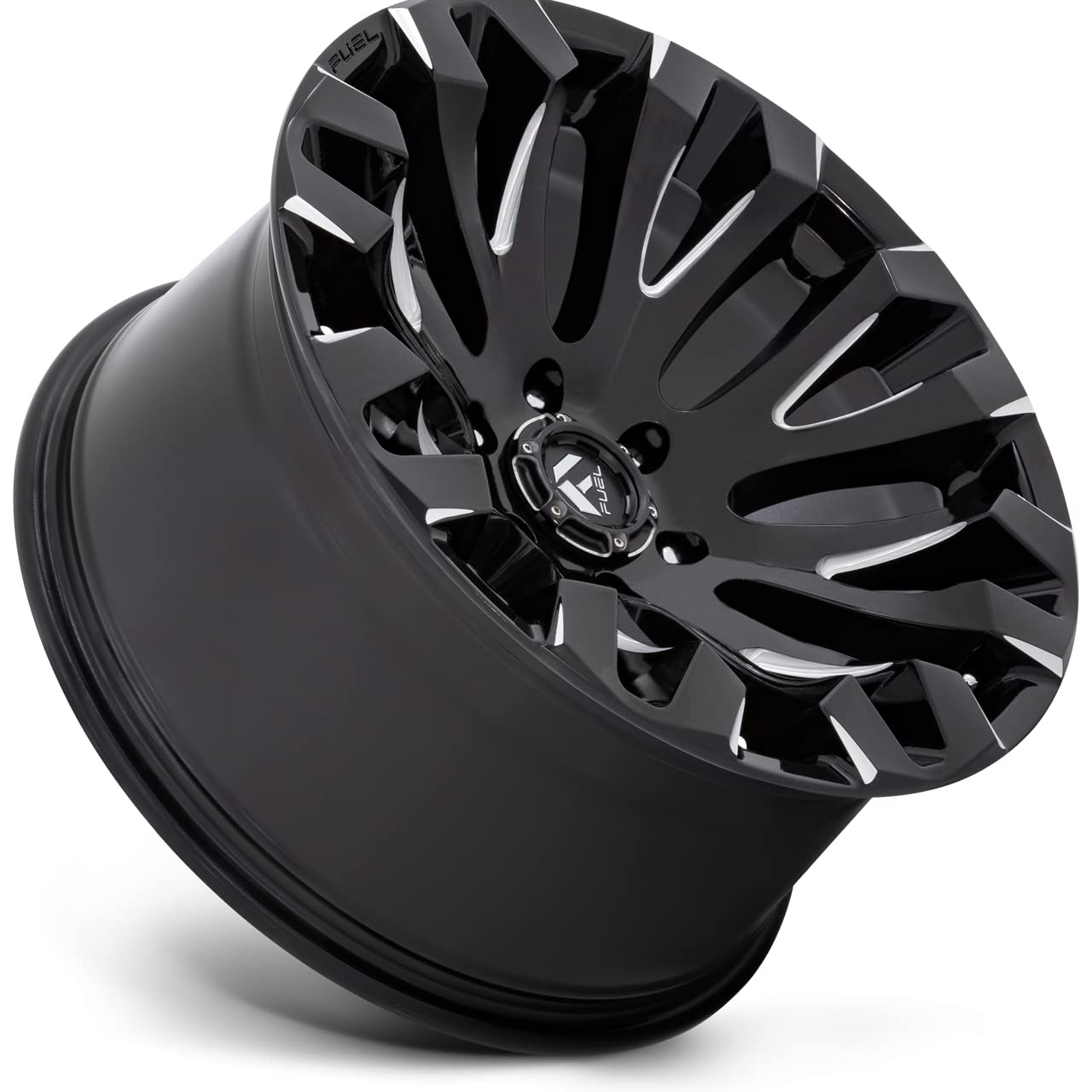 Fuel Off-Road 18x9 D828 Quake Gloss Black Milled Wheel 8x170 (1mm)