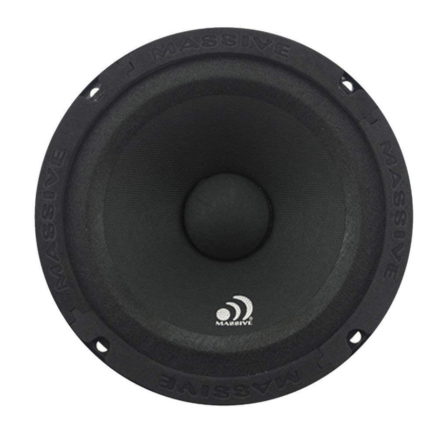 6.5" Massive Audio 150W RMS 8 Ohm Mid Range Closed Back Speaker MB6C