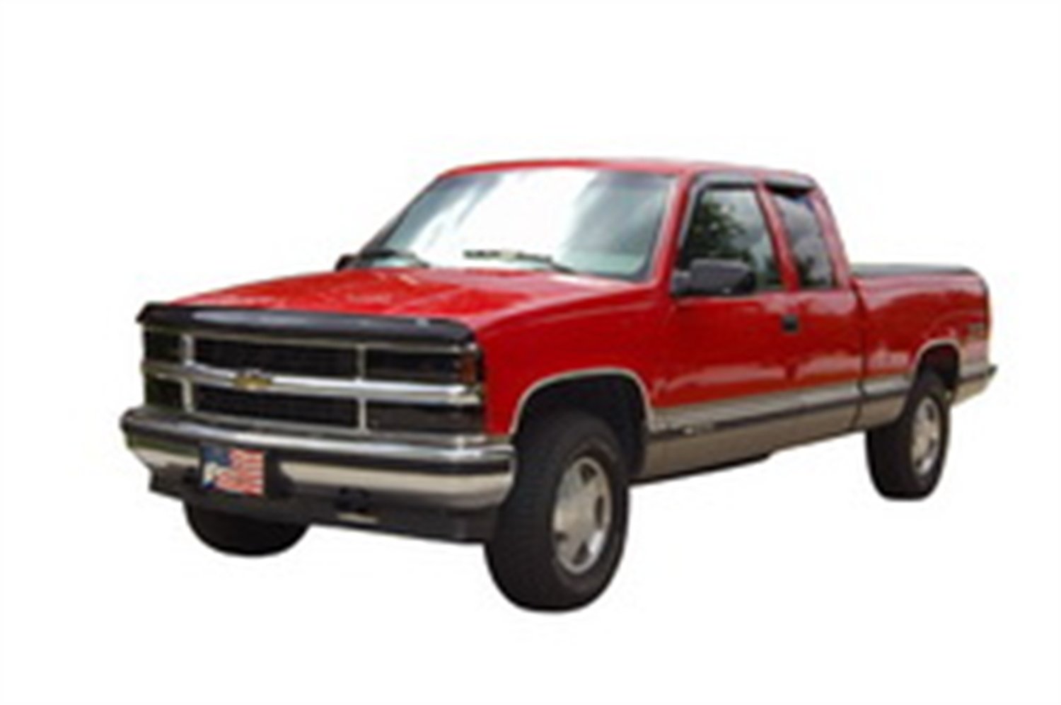 Headlight Covers Auto Ventshade [AVS] / Blackout | Fits 1994 Chevrolet Blazer, 1994-1999 Chevrolet/GMC C/K1500/2500/3500, 1994-2000 Suburban 1500/2500, 1995-2000 Tahoe, 2 pcs. | Dark Smoke - 41033