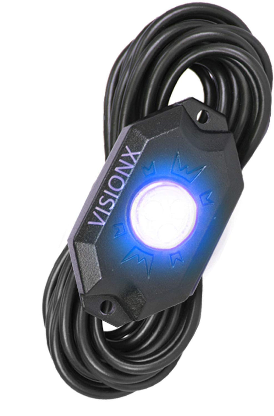 HIL-RL1B Vision X Lighting 9 Watt LED Rock Light Single Pod, Blue