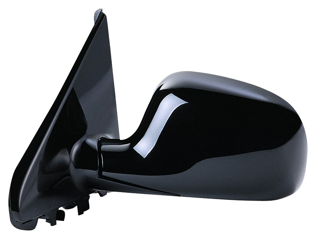 Mirror Driver Side for Chrysler Town & Country, Dodge Caravan, Plymouth Voyager, Black, Foldaway, Manual