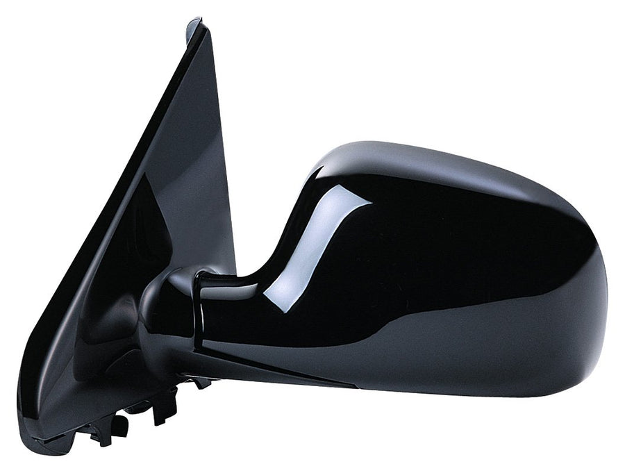 Mirror Driver Side for Chrysler Town & Country, Dodge Caravan, Plymouth Voyager, Black, Foldaway, Manual