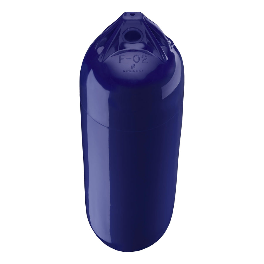 F-02 Polyform Boat Fender Standard Blue Ropehold - Navy Blue
