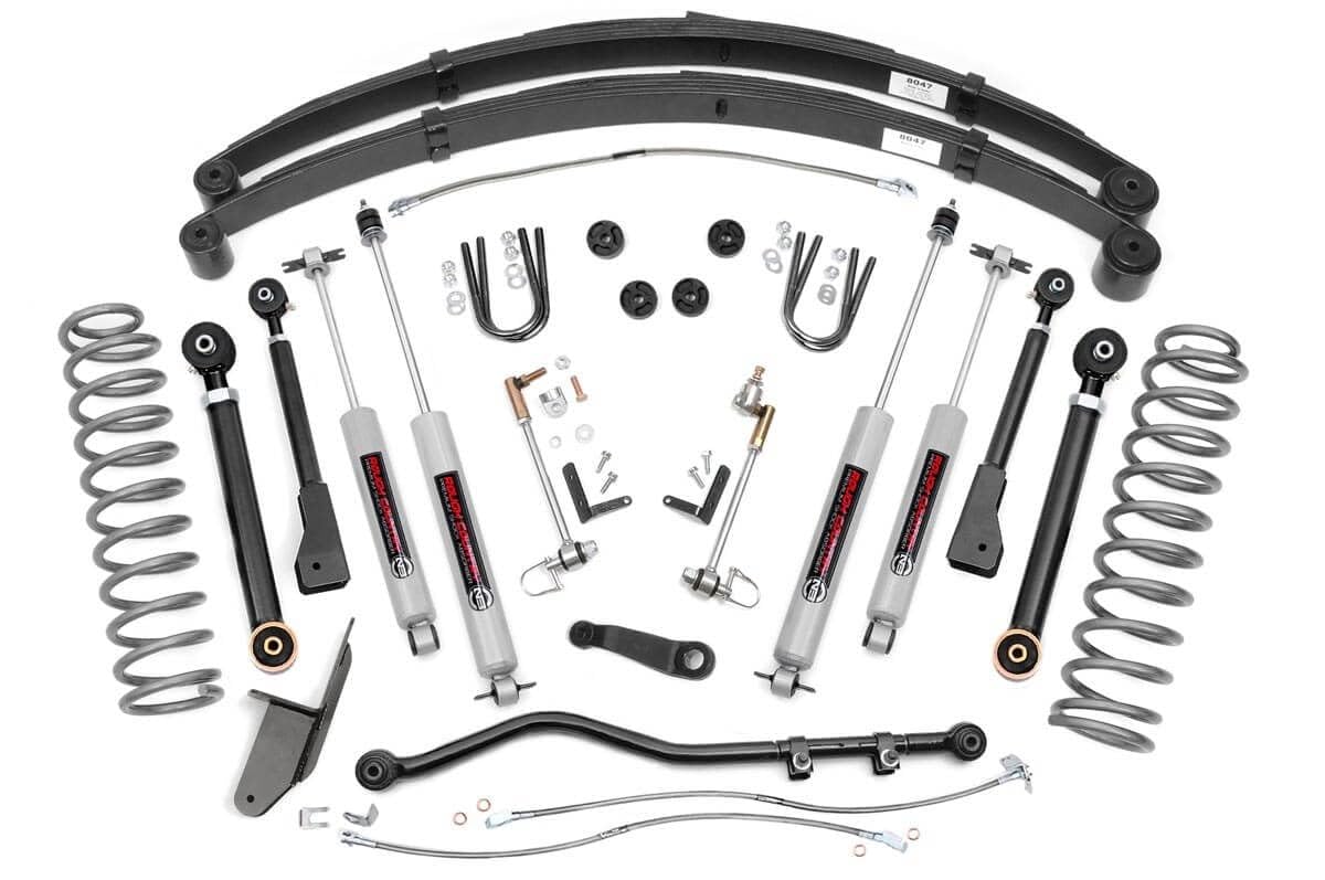Rough Country 4.5" Lift Kit for 1984-2001 Jeep Cherokee XJ 4WD - 63330