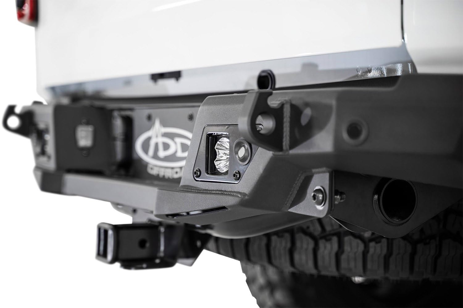 Addictive Desert Designs Front Replacement Bumper Addictive Desert R971241280103 fits Jeep Gladiator, Black