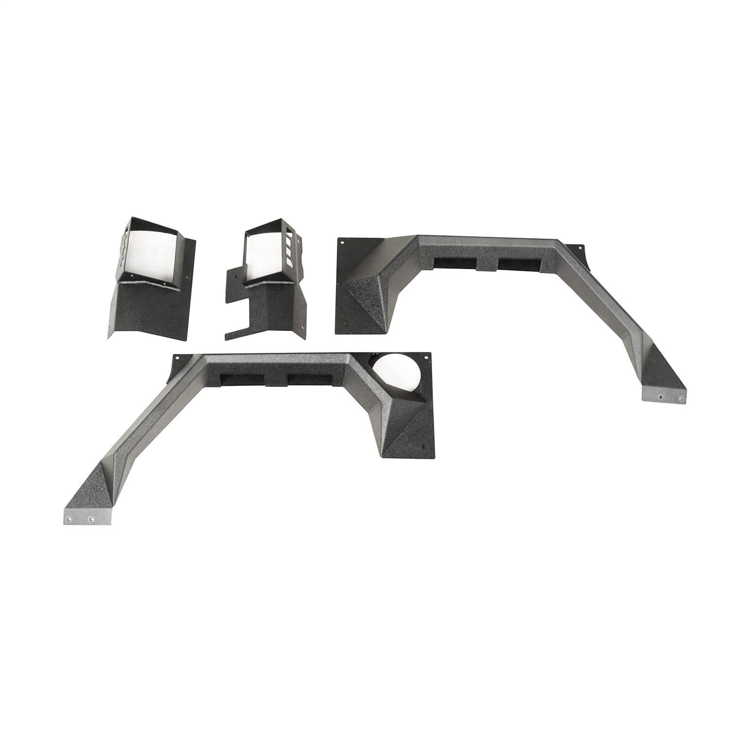 XHD Armor Fender Kit, Rear, Pair | Rugged Ridge | 11615.03 | Fits 2007-2018 Jeep Wrangler JK 2-Door