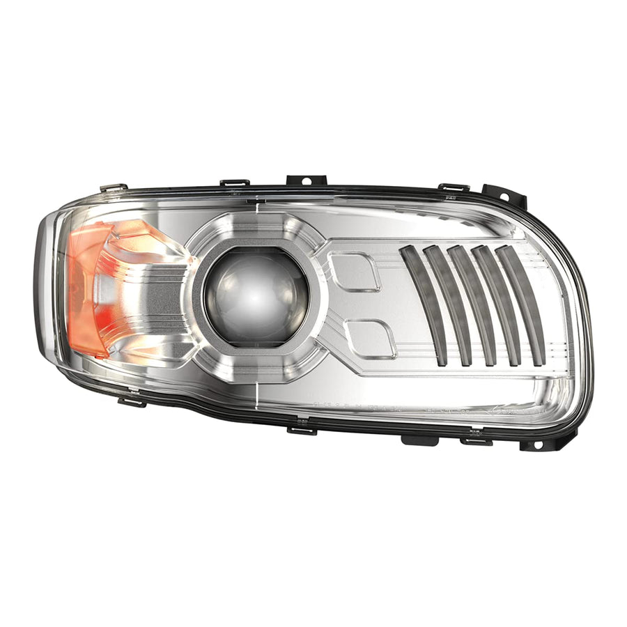 Heated LED Headlight Model 9600 for Peterbilt 388, 389 & 567 (Right (Passenger) Side)