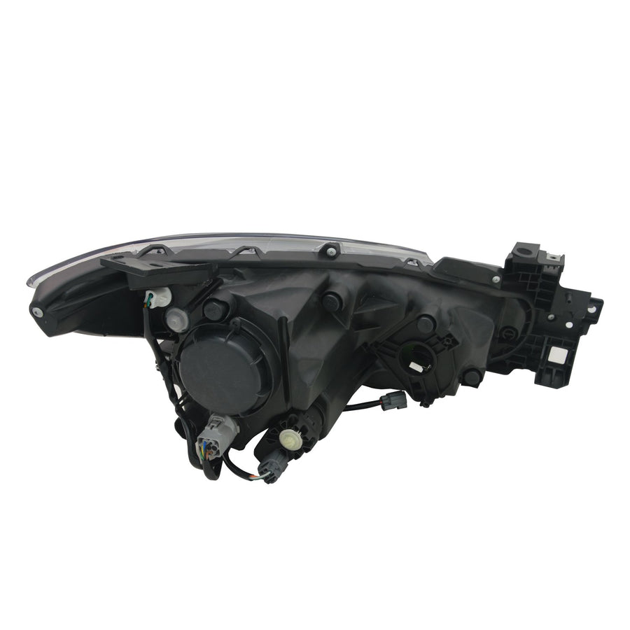 Left TYC Headlight Assembly Compatible with 2014-2018 Mazda Mazda3