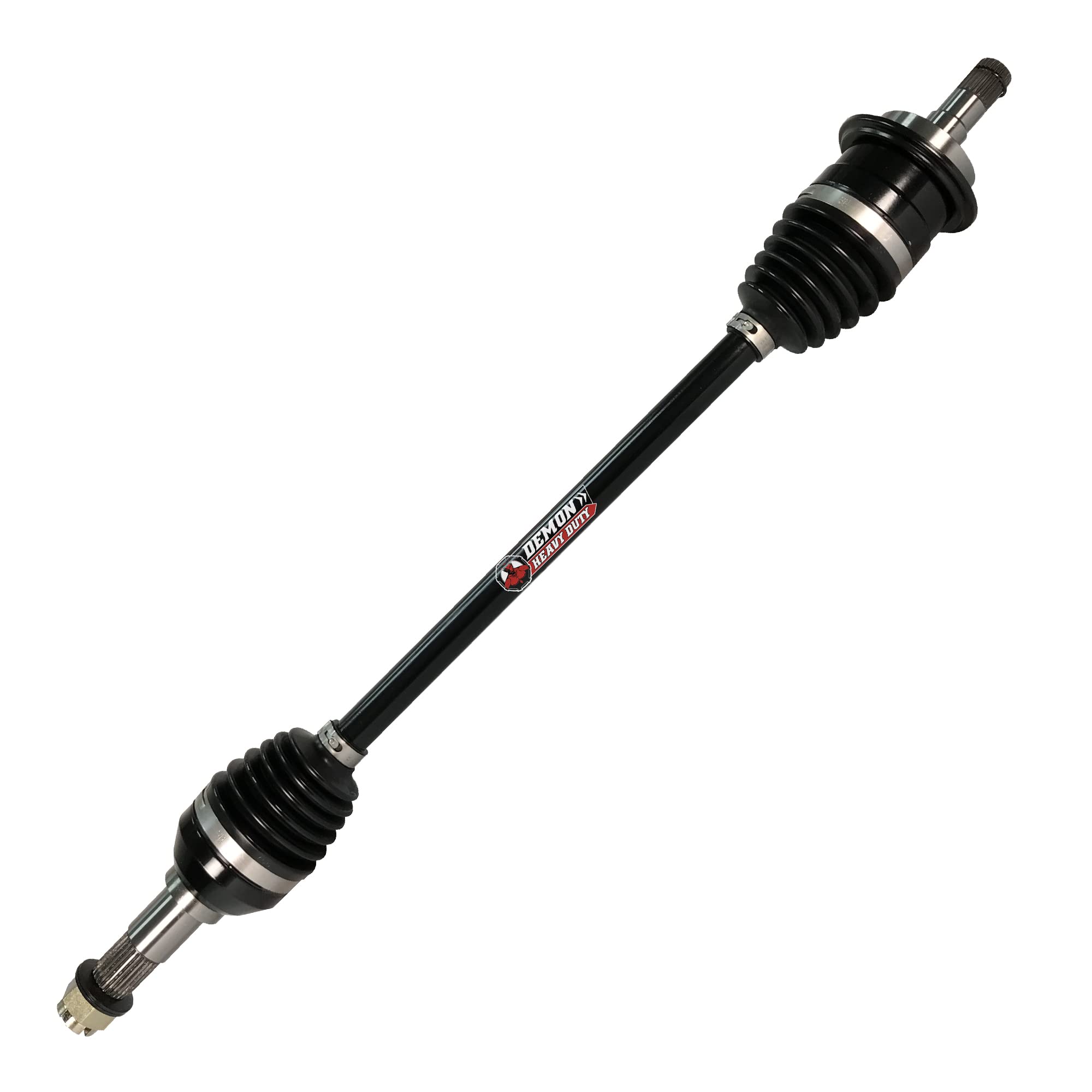 Demon Powersports Xtreme Heavy Duty Front Left/Right Axle (2013-18) Can Am Maverick 1000/MAX, 4340 Chromoly Steel Re-Engineered Cage Design, Larger Components & Dual Heat Treated to Increase Strength