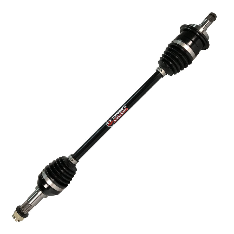 Demon Powersports Xtreme Heavy Duty Front Left/Right Axle (2013-18) Can Am Maverick 1000/MAX, 4340 Chromoly Steel Re-Engineered Cage Design, Larger Components & Dual Heat Treated to Increase Strength