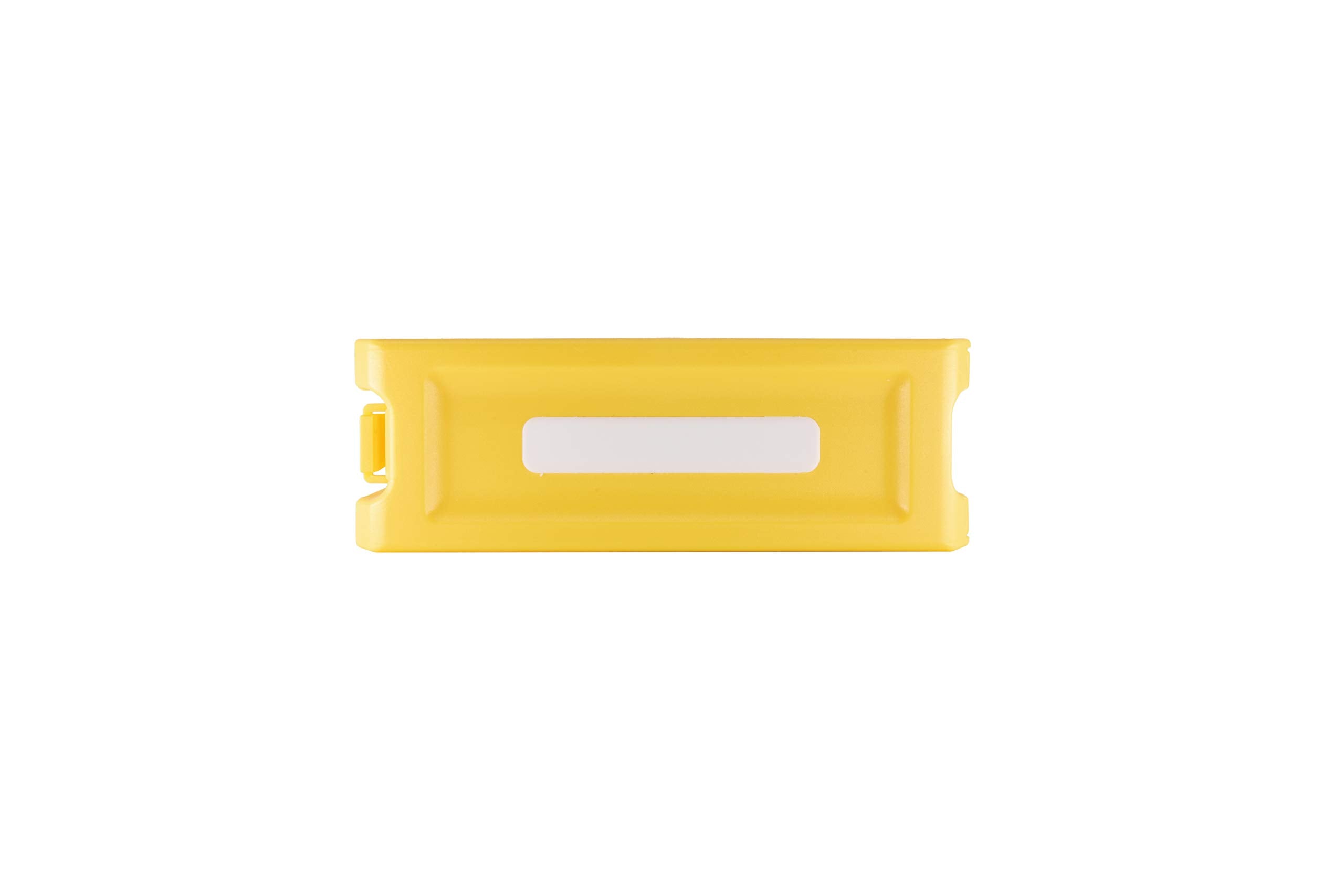 Plano Edge Small Weight Retainer Terminal Box, Yellow, Customizable Fishing Terminal Tackle Storage, Includes One Weight Retainer Tackle Tray