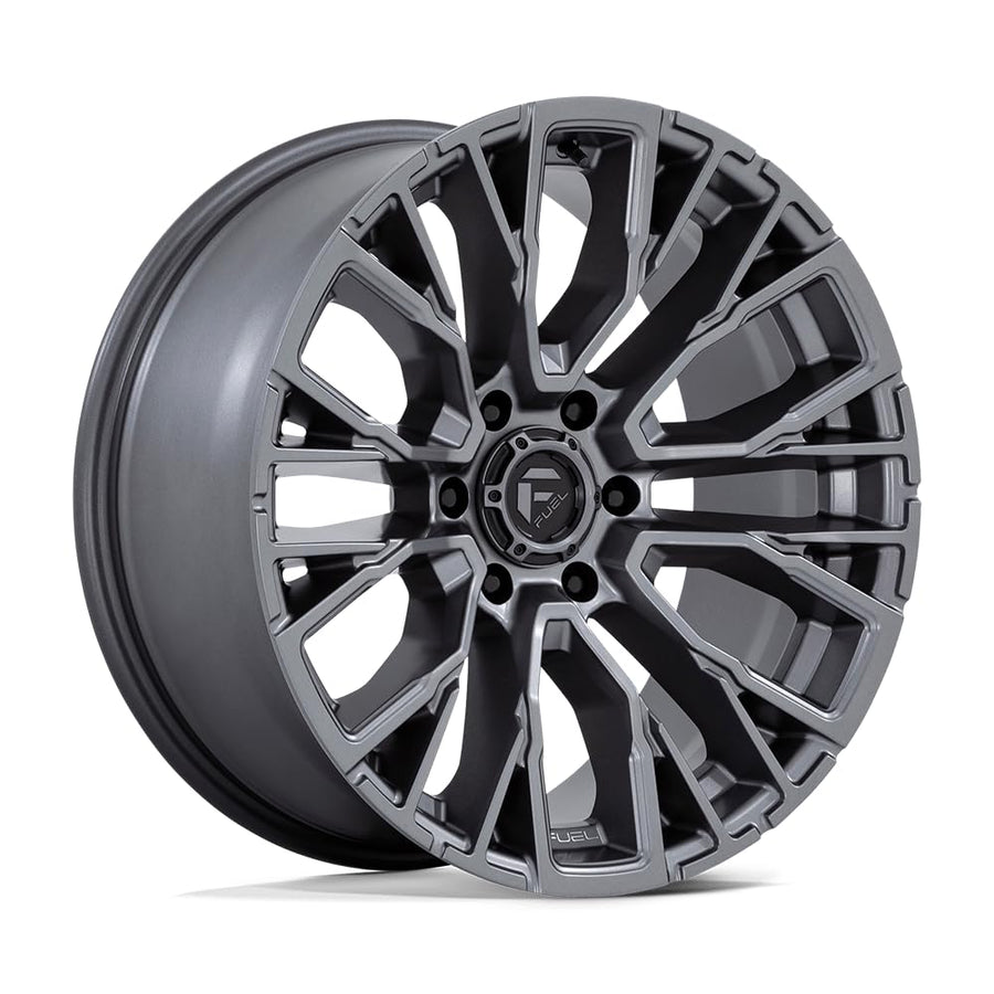 D848 REBAR FUEL OFF-ROAD 20X9, 6X5.5, 5.04, 1mm MATTE GUNMETAL - D84820908450