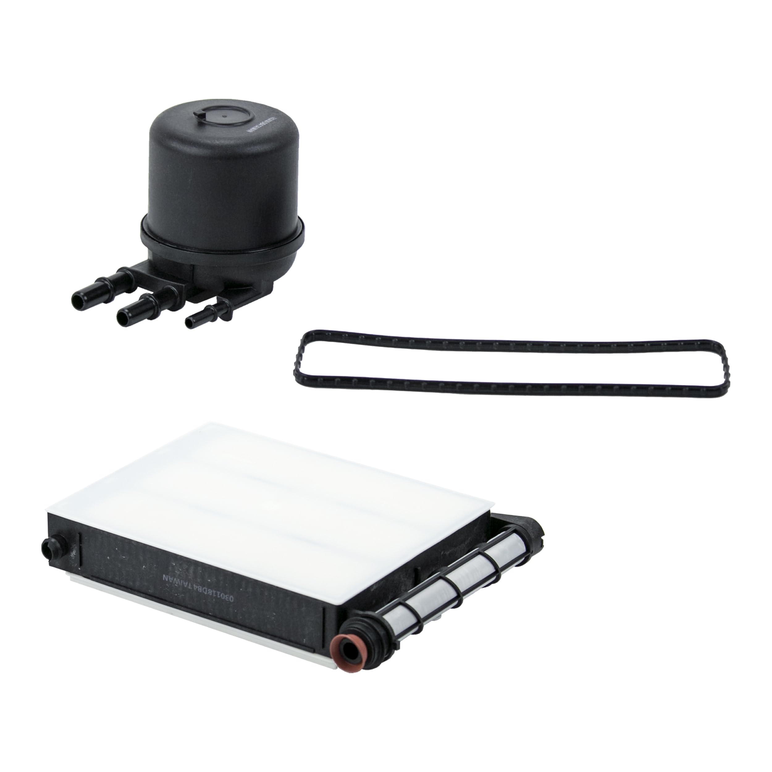 WIX WF10458 Fuel Filter Replacement Premium Kit Compatible With Ford Super Duty Trucks w/ 6.7L Turbo Diesel (17-19)