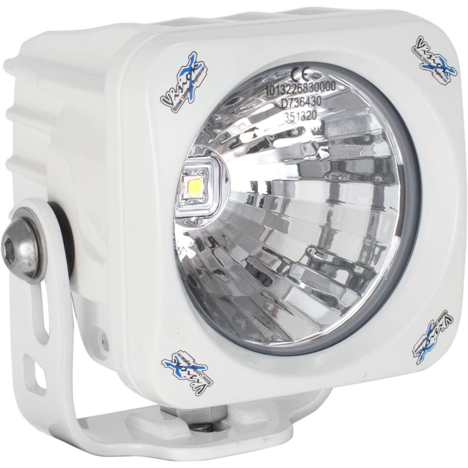 Optimus White Square Vision X Lighting 9139005 10W Narrow LED Light