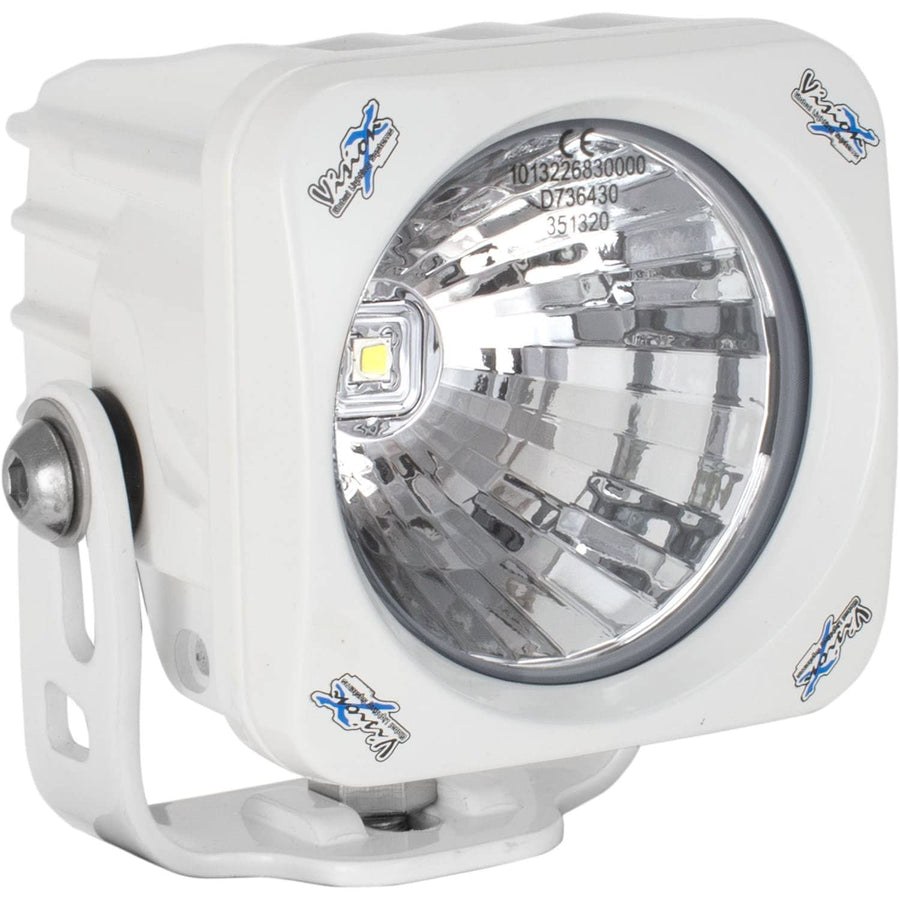 Optimus White Square Vision X Lighting 9139005 10W Narrow LED Light