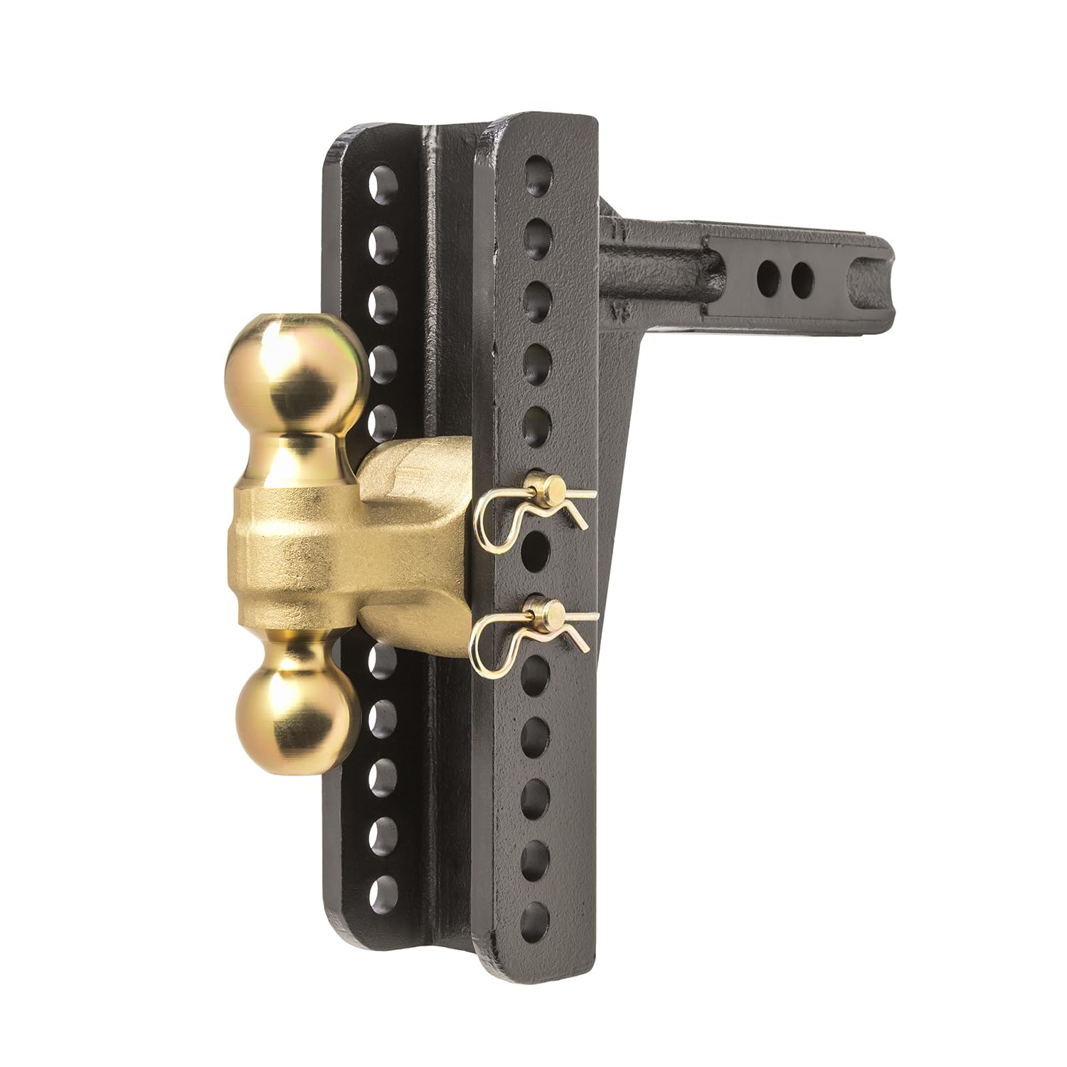 HUSKY 33255 TOWING SHANK 10 DROP, Ball Mount; Fits 2 Inch Receiver; Channel Mount; 14000 Pound Capacity; 10-1/8 Inch Drop; 2 Inch Ball Rated At 10000 Pounds/ 2-5/16 Inch Ball Rated At 14000 Pounds;