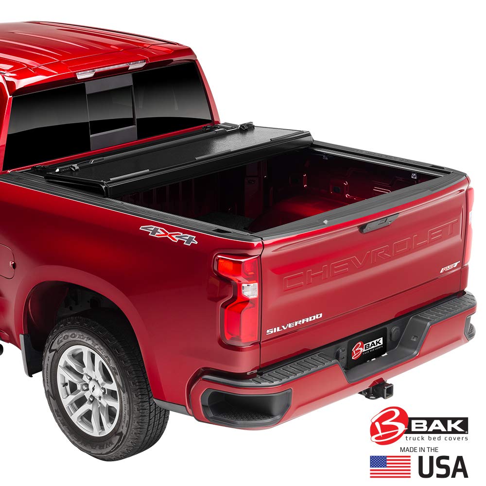 BAK BAKFlip F1 Hard Folding Truck Bed Tonneau Cover | 772701 | Fits 5' Bed (60.3") 2020-2026 Jeep Gladiator