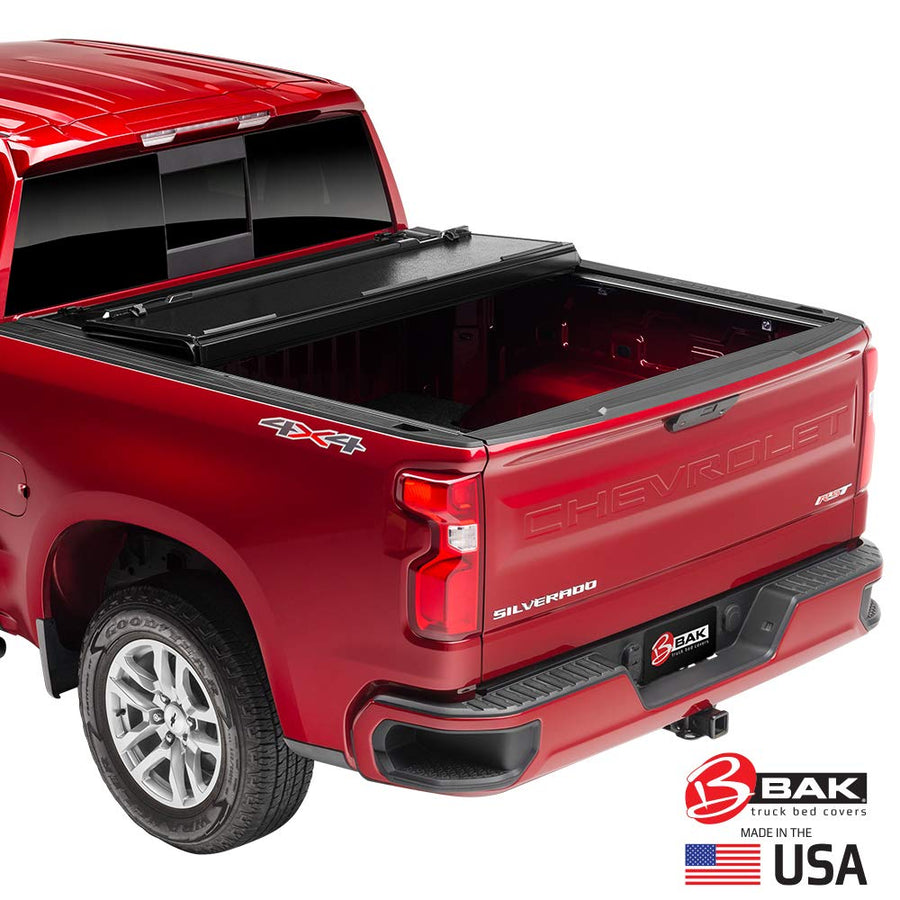 BAK BAKFlip F1 Hard Folding Truck Bed Tonneau Cover | 772701 | Fits 5' Bed (60.3") 2020-2026 Jeep Gladiator