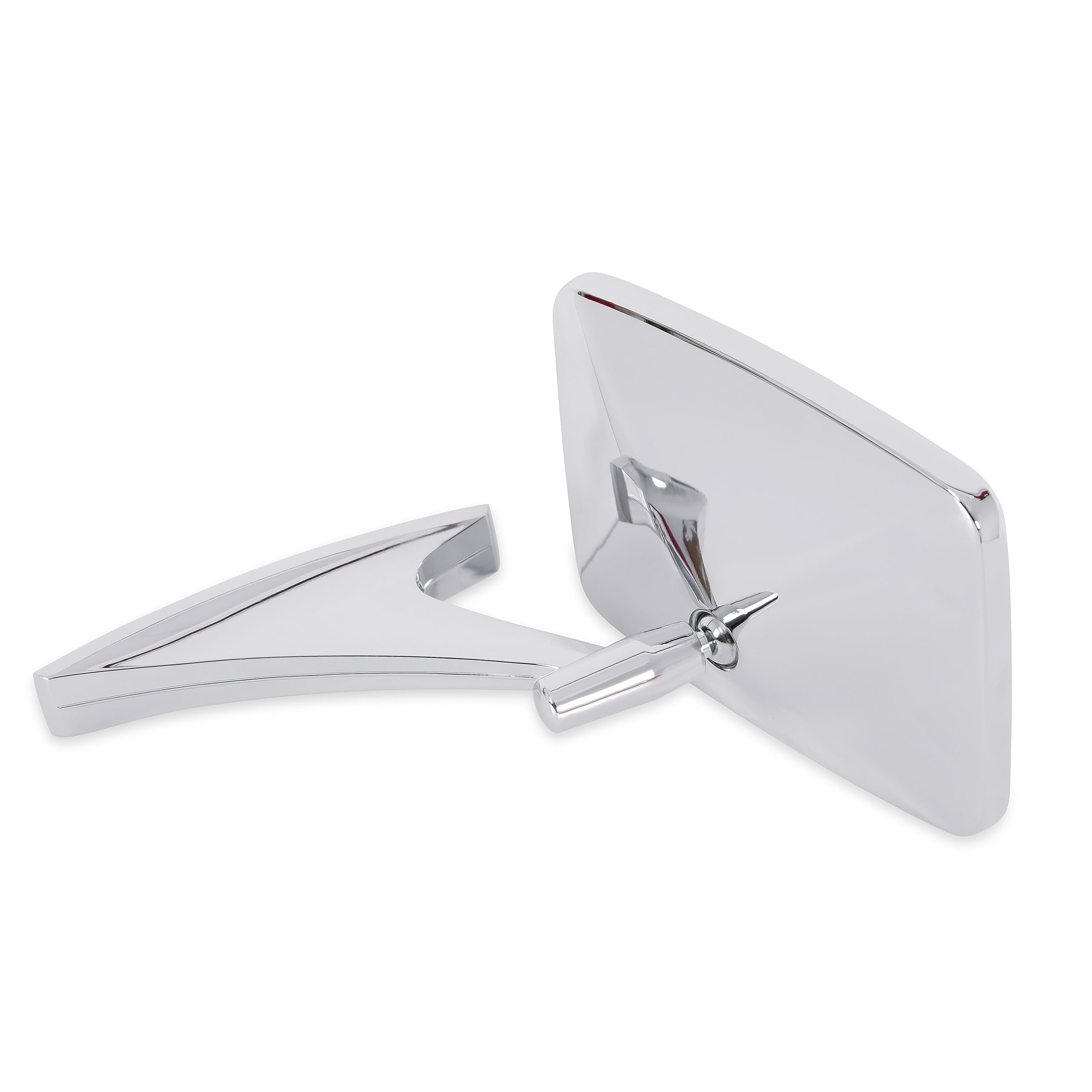 Brothers Trucks Outside Mirror OMA7387 - Chrome - Rectangle - Left/Right - Each