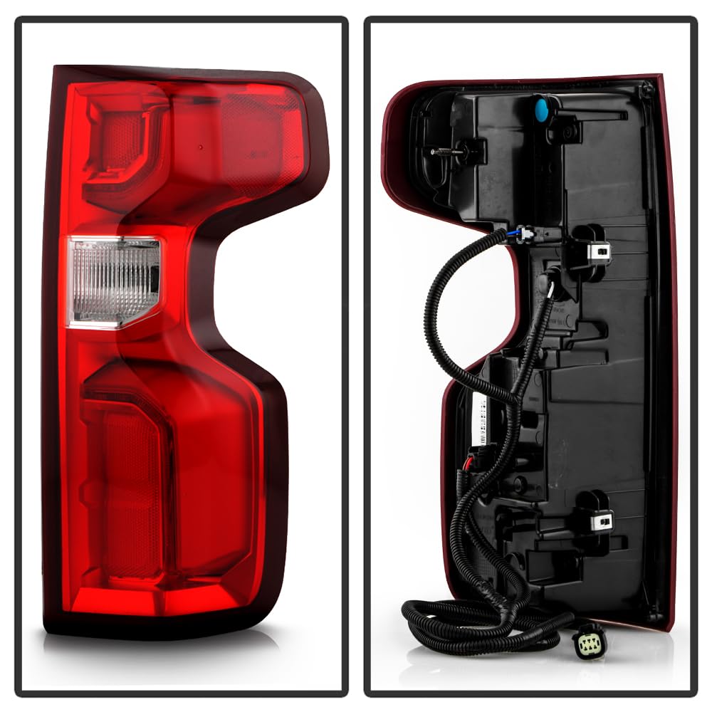 Chevy Silverado 19-21 1500/2500 LTZ LED Tail Light w/Harness (Fit LED Tail Light Model Only) - Spyder OE Left (GM2801311)