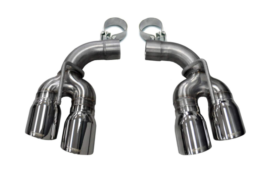 4.0 IN Twin Pro-Series Tip Kit | 2016-2022 Camaro SS ZL1 CORSA Systems Polished