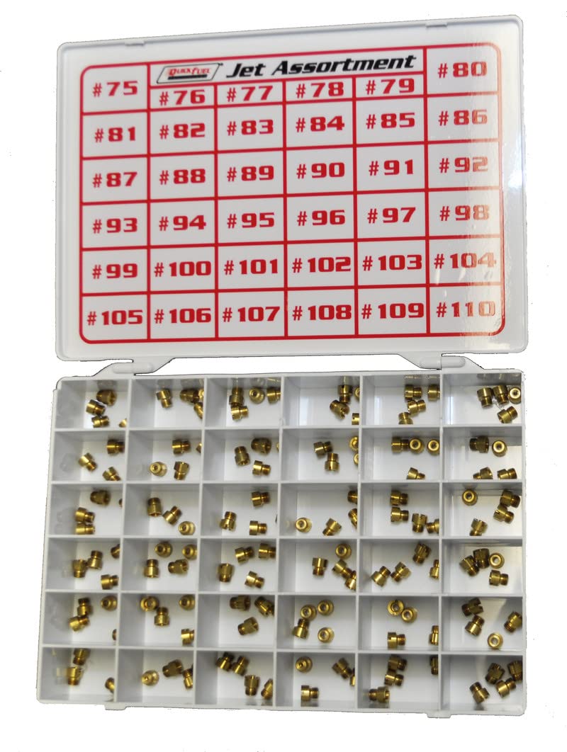 36-436QFT Quick Fuel Gas Jet Assortment Kit #75 thru #110 (4 ea.)