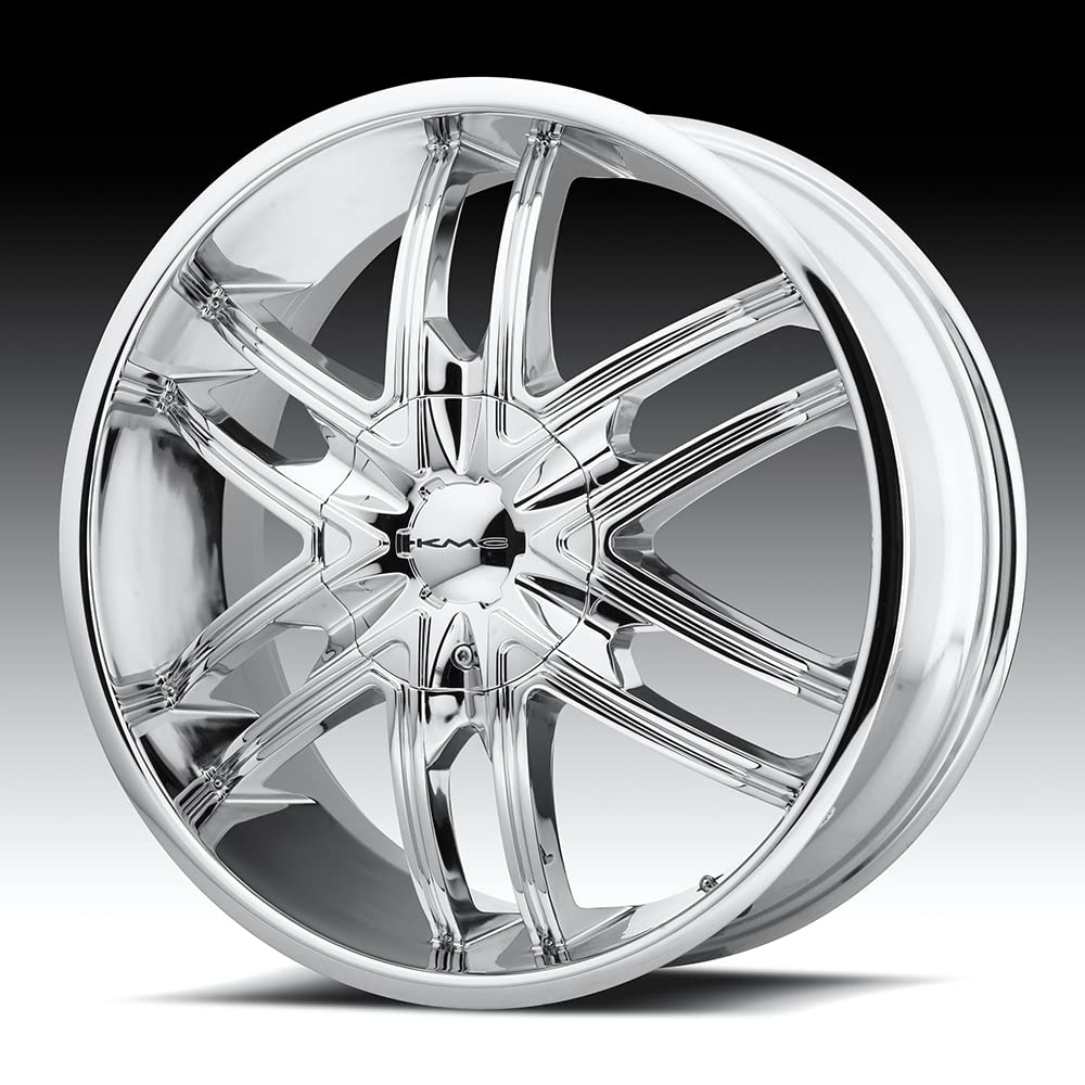 KMC SPLINTER Wheels 24X9.5 5X4.5/4.755.84 15mm CHROME - KM67824904215