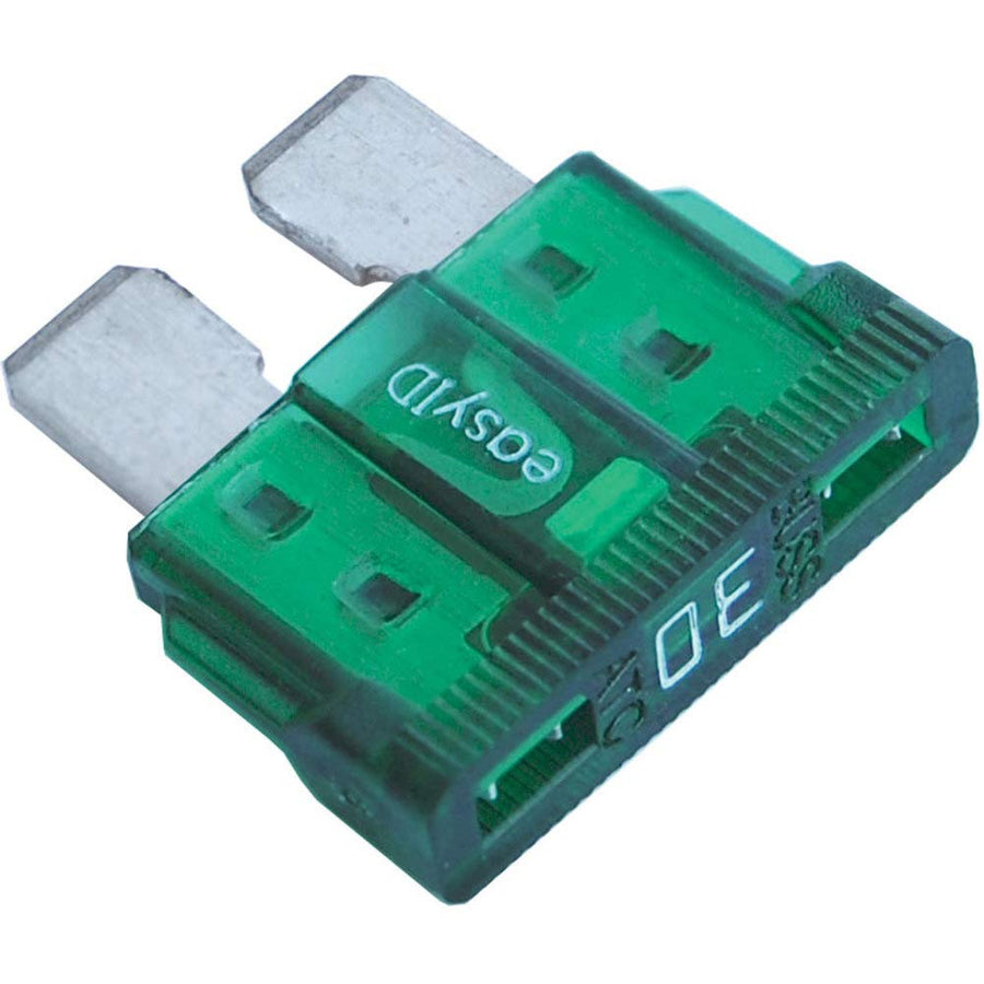 Blue Sea Systems 5298 Illuminating EasyID ATC Fuse - 30 Amp, 2 Pack, Beige