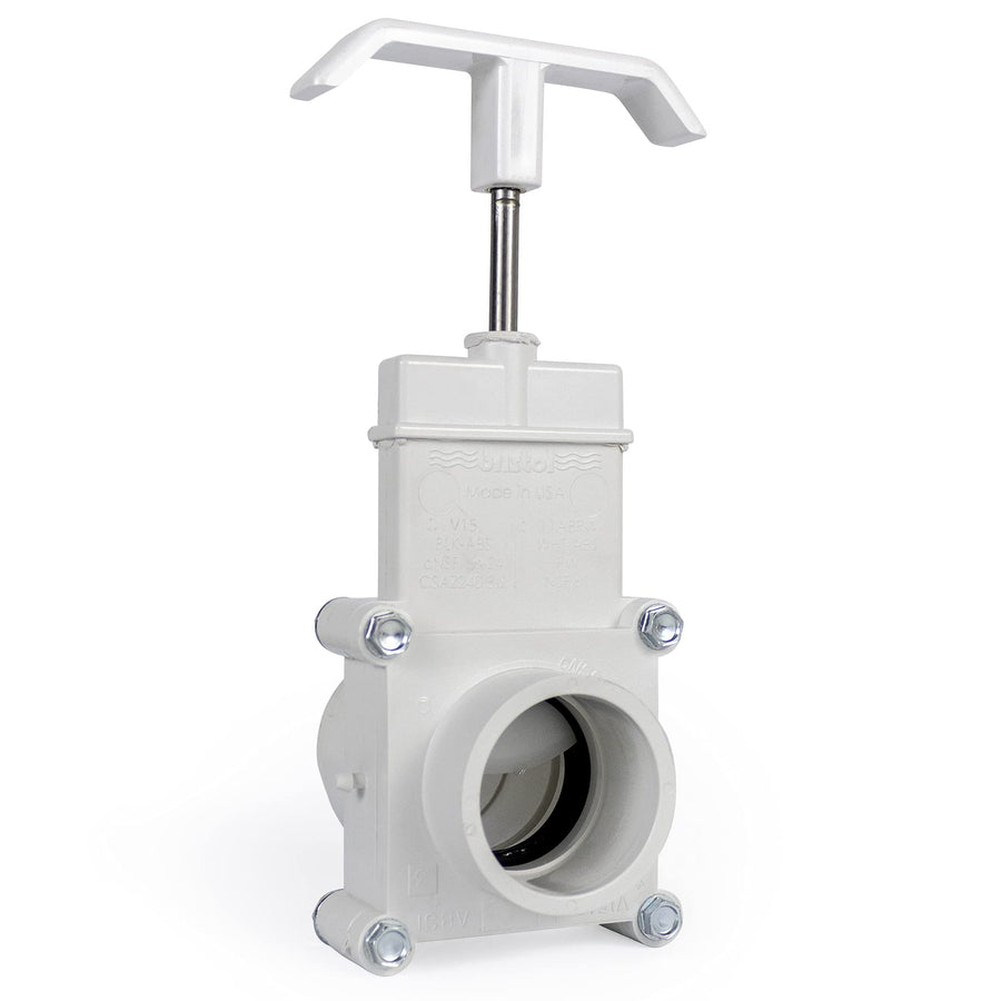 Potable Water Valve Assembly ICON 14905, White, 1.5", MPT - Spigot