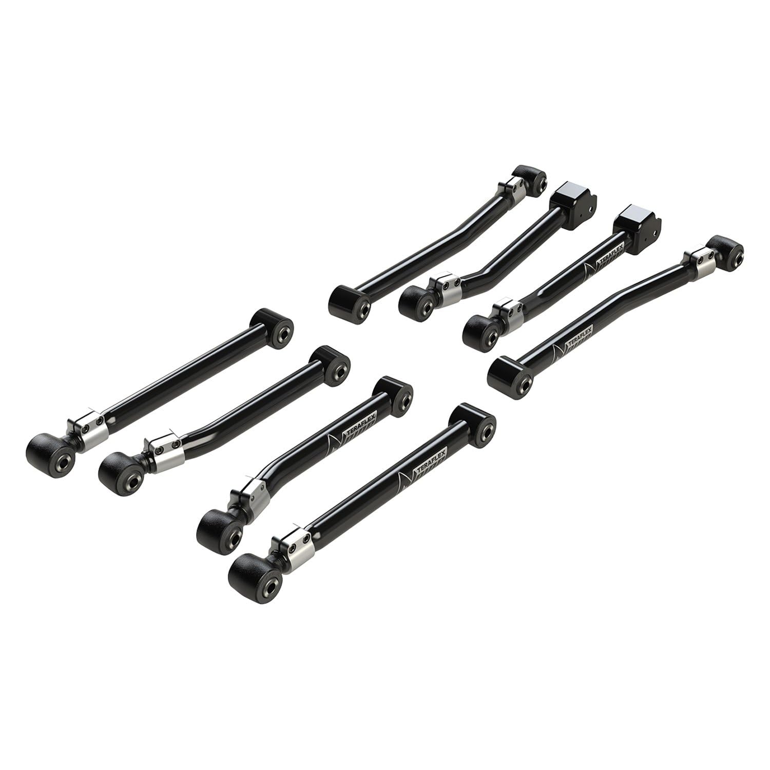 Alpine Flexarm Kit JL/JLU - 8-Arm Adjustable Control Arms (0-4.5IN Lift)