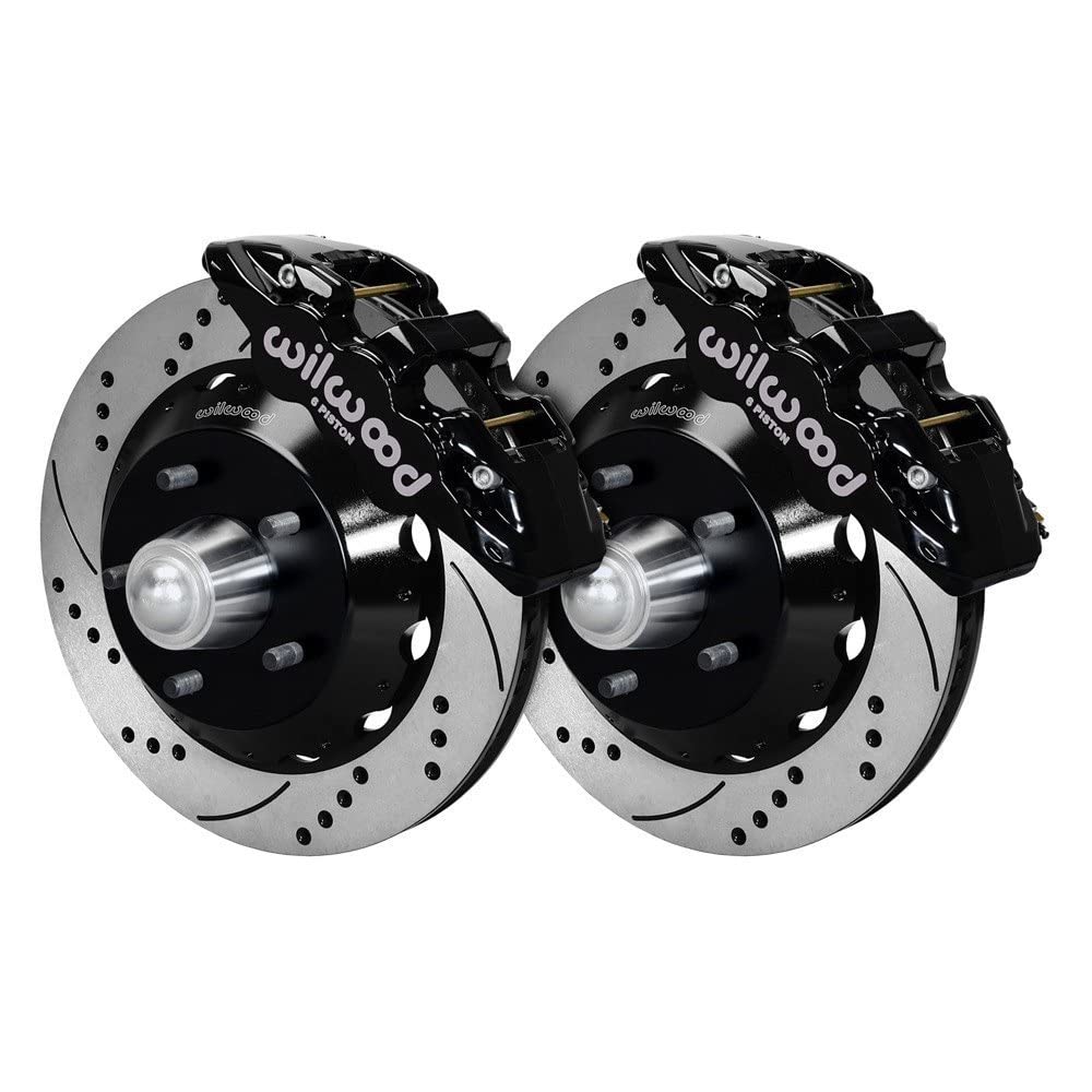 Front AERO6 Hub Kit,14.00,Drilled