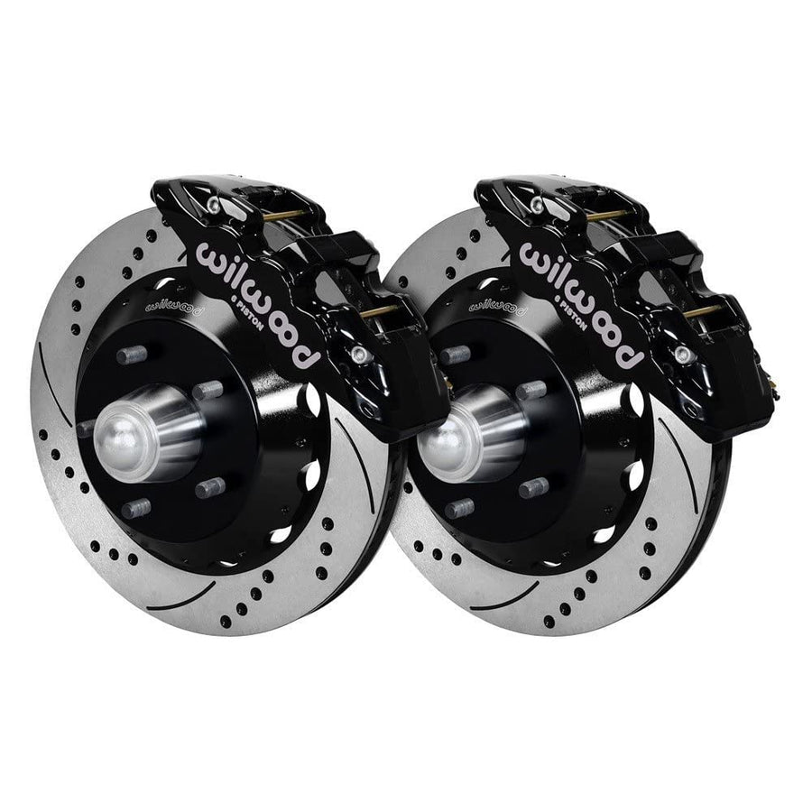 Front AERO6 Hub Kit,14.00,Drilled