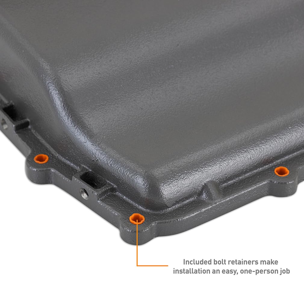 Mishimoto Transmission Pan Aluminum, Compatible with Ford 10R60 & 10R80 Transmissions