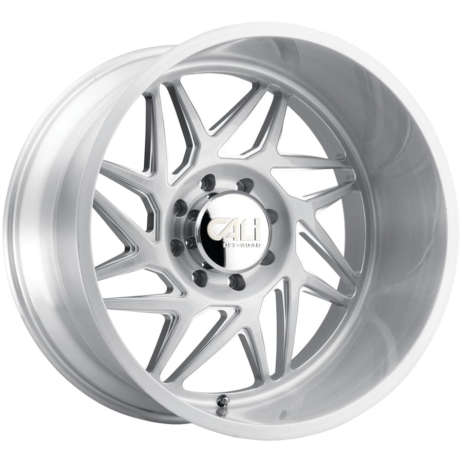Gemini CALI OFF-ROAD 9112-22236BGC 9112 Brushed Clear Gloss 22X12 6-135 -51mm 87.1mm