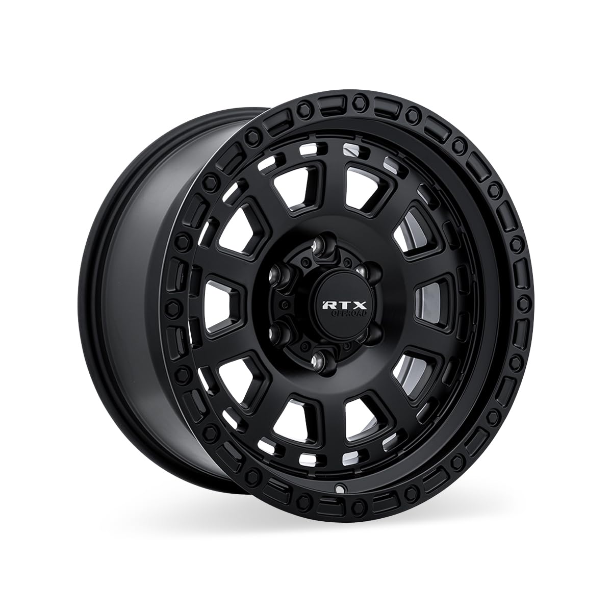 Custom RTX Titan Wheel - 20x9, 0 Offset, 6x135 Bolt Pattern, 87.1mm Hub - Satin Black Rim