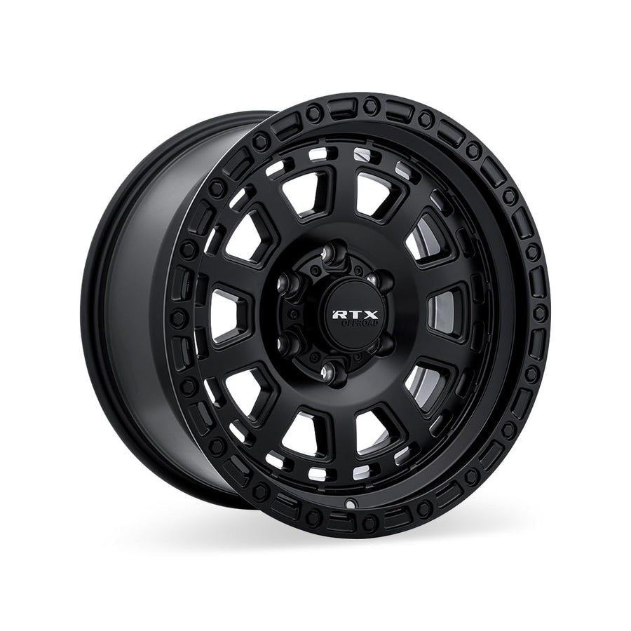 Custom RTX Titan Wheel - 20x9, 0 Offset, 6x135 Bolt Pattern, 87.1mm Hub - Satin Black Rim