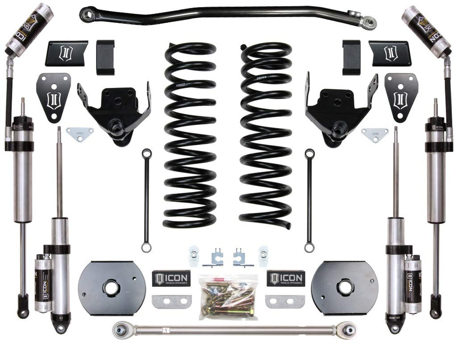 4.5" ICON Lift, Stage 3 Suspension System, w/OEM Air Ride, Compatible with 2014-18 Ram 2500 4WD, K214523A